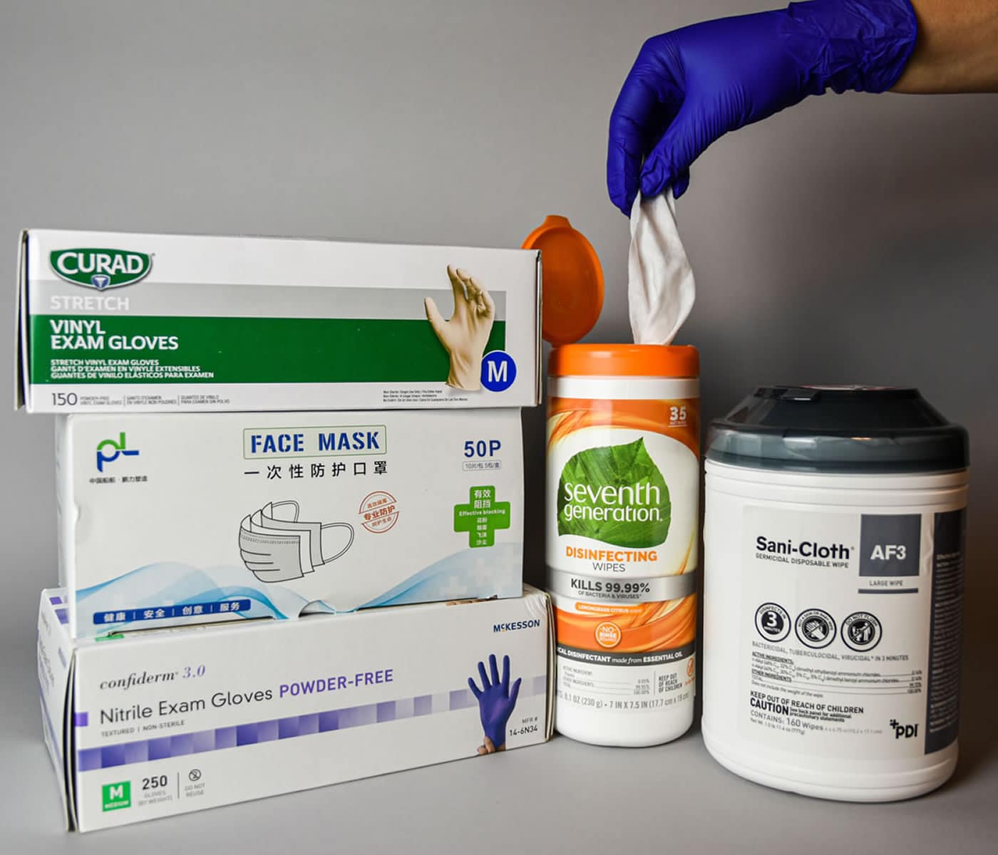 PERSONAL PROTECTIVE EQUIPMENT & CLEANERS