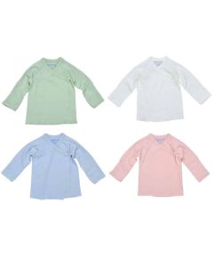 T-Shirt, Side Snap Long-Sleeve - Assorted Colors