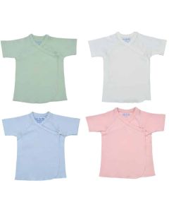T-Shirt, Side Snap Short-Sleeve - Assorted Colors
