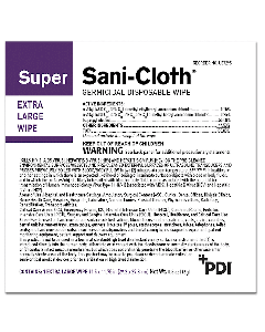 Wipes, Germicidal, Sani-Cloth Super - Packet